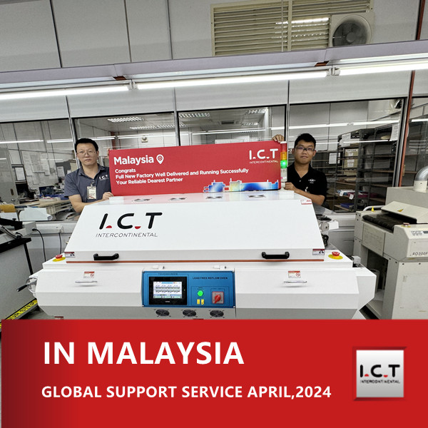 ICT Global teknisk support til tilpasset efterfølgningsovn i Malaysia